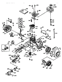 Engine 143.963517 (71 / 143) parts for Craftsman Lawn & Garden Engine 143963517 from AppliancePartsPros.com