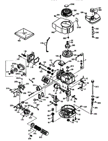 Engine (71, 143)  143.964014 parts for Craftsman Lawn & Garden Engine 143964014 from AppliancePartsPros.com