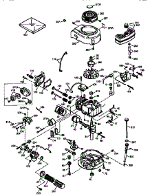 Engine (71 / 143) 143.964020 parts for Craftsman Lawn & Garden Engine 143964020 from AppliancePartsPros.com
