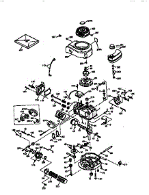 Engine 143.964022 (71 / 143) parts for Craftsman Lawn & Garden Engine 143964022 from AppliancePartsPros.com