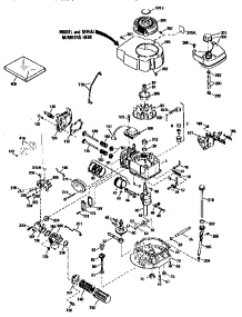 Engine 143.964504 (71 / 143) parts for Craftsman Lawn & Garden Engine 143964504 from AppliancePartsPros.com