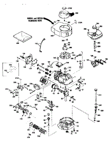 Engine 143.965002 (71 / 143) parts for Craftsman Lawn & Garden Engine 143965002 from AppliancePartsPros.com