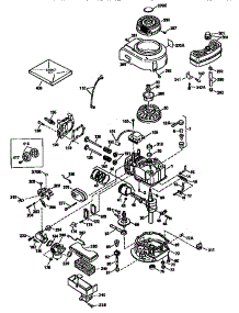 Engine (71 / 143) 143.965008 parts for Craftsman Lawn & Garden Engine 143965008 from AppliancePartsPros.com