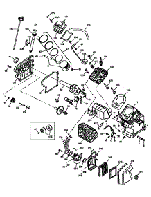 Engine 143.965021 (71 / 143) parts for Craftsman Lawn & Garden Engine 143965021 from AppliancePartsPros.com