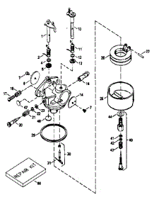 Replacement Parts parts for Craftsman Lawn & Garden Engine 143966005 from AppliancePartsPros.com