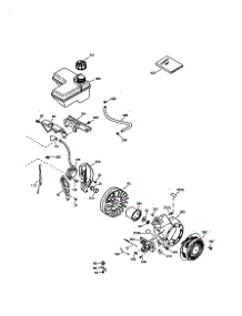 Flywheel And Rewind Starter parts for Craftsman Lawn & Garden Engine 143966501 from AppliancePartsPros.com