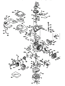Engine 143.966508 (71 / 143) parts for Craftsman Lawn & Garden Engine 143966508 from AppliancePartsPros.com