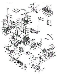 Engine (71 / 143) 143.969001 parts for Craftsman Lawn & Garden Engine 143969001 from AppliancePartsPros.com