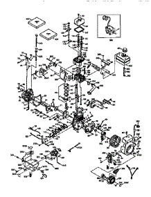 Engine 143.971201 (71, 143) parts for Craftsman Lawn & Garden Engine 143971201 from AppliancePartsPros.com