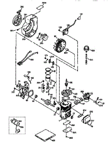 Engine (71 / 143) 143.973071 parts for Craftsman Lawn & Garden Engine 143973071 from AppliancePartsPros.com