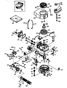 Engine 143.975502 parts for Craftsman Lawn & Garden Engine 143973502 from AppliancePartsPros.com