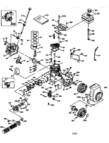 Engine (71 / 143) 143.973503 parts for Craftsman Lawn & Garden Engine 143973503 from AppliancePartsPros.com