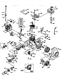 Engine 143.973513 parts for Craftsman Lawn & Garden Engine 143973513 from AppliancePartsPros.com
