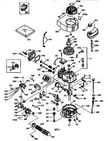 Craftsman 4-Cycle Engine parts for Craftsman Lawn & Garden Engine 143973800 from AppliancePartsPros.com