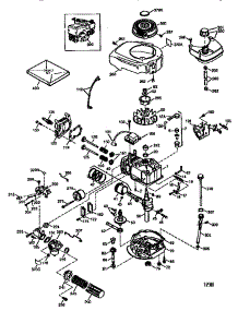 Engine 143.974004 parts for Craftsman Lawn & Garden Engine 143974004 from AppliancePartsPros.com