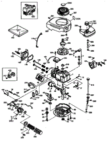 Replacement Parts parts for Craftsman Lawn & Garden Engine 143974008 from AppliancePartsPros.com