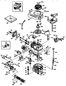 Replacement Parts parts for Craftsman Lawn & Garden Engine 143974010 from AppliancePartsPros.com