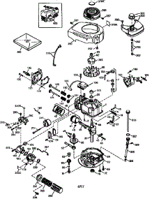 Engine  (71 / 143) 143.974012 parts for Craftsman Lawn & Garden Engine 143974012 from AppliancePartsPros.com