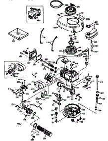 Engine (71 / 143) 143.974030 parts for Craftsman Lawn & Garden Engine 143974030 from AppliancePartsPros.com