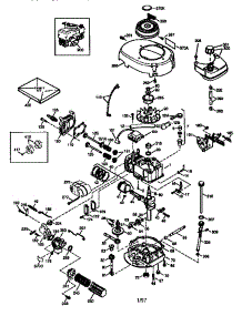 Engine (71 / 143) 143.974504 parts for Craftsman Lawn & Garden Engine 143974504 from AppliancePartsPros.com