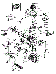 Engine (71 / 143) 143.975502 parts for Craftsman Lawn & Garden Engine 143975502 from AppliancePartsPros.com