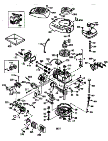 Engine 143.976260 parts for Craftsman Lawn & Garden Engine 143976260 from AppliancePartsPros.com