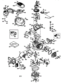 Engine (71 / 143) 143.976502 parts for Craftsman Lawn & Garden Engine 143976502 from AppliancePartsPros.com