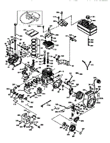 Engine 143.978003 (71 / 143) parts for Craftsman Lawn & Garden Engine 143978003 from AppliancePartsPros.com
