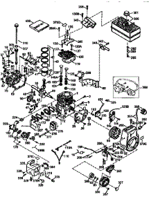 Engine 143.979001 (71,143) parts for Craftsman Lawn & Garden Engine 143979001 from AppliancePartsPros.com