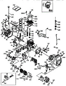 Engine (71,143) 143.979005 parts for Craftsman Lawn & Garden Engine 143979005 from AppliancePartsPros.com
