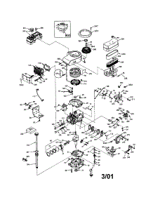 Engine parts for Craftsman Lawn & Garden Engine 143981002 from AppliancePartsPros.com