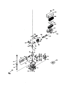 Crankshaft parts for Craftsman Lawn & Garden Engine 143981300 from AppliancePartsPros.com