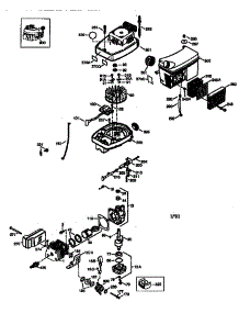Engine 143.982070 parts for Craftsman Lawn & Garden Engine 143982070 from AppliancePartsPros.com