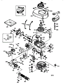 Engine 143.983502 parts for Craftsman Lawn & Garden Engine 143983502 from AppliancePartsPros.com