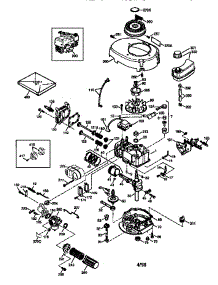 Engine 143.984008 parts for Craftsman Lawn & Garden Engine 143984008 from AppliancePartsPros.com