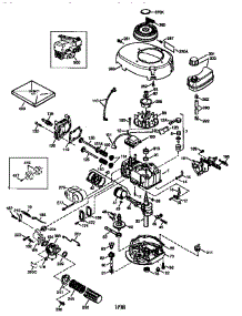 Replacement Parts parts for Craftsman Lawn & Garden Engine 143984022 from AppliancePartsPros.com