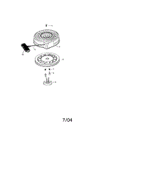 Rewind Starter parts for Craftsman Lawn & Garden Engine 143984028 from AppliancePartsPros.com