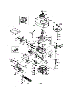 Craftsman 4-Cycle Engine parts for Craftsman Lawn & Garden Engine 143984504 from AppliancePartsPros.com