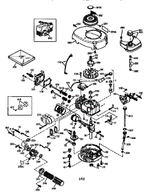 Replacement Parts parts for Craftsman Lawn & Garden Engine 143984508 from AppliancePartsPros.com
