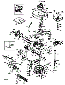 Craftsman 4-Cycle Engine parts for Craftsman Lawn & Garden Engine 143985002 from AppliancePartsPros.com