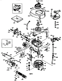 Replacement Parts parts for Craftsman Lawn & Garden Engine 143985004 from AppliancePartsPros.com