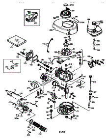 Replacement Parts parts for Craftsman Lawn & Garden Engine 143986002 from AppliancePartsPros.com