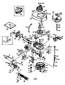 Replacement Parts parts for Craftsman Lawn & Garden Engine 143986004 from AppliancePartsPros.com