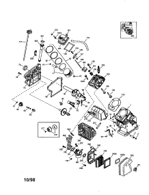 Craftsman 4-Cycle Engine parts for Craftsman Lawn & Garden Engine 143986501 from AppliancePartsPros.com