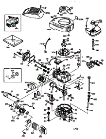 Replacement Parts parts for Craftsman Lawn & Garden Engine 143986504 from AppliancePartsPros.com
