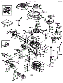 Engine 143.986508 parts for Craftsman Lawn & Garden Engine 143986508 from AppliancePartsPros.com
