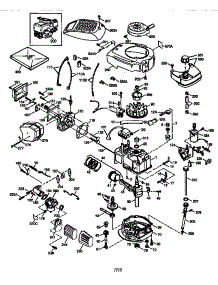 Engine 143.986704 parts for Craftsman Lawn & Garden Engine 143986704 from AppliancePartsPros.com