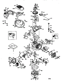 Engine 143.986720 parts for Craftsman Lawn & Garden Engine 143986720 from AppliancePartsPros.com