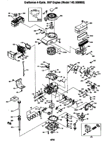 Replacement Parts parts for Craftsman Lawn & Garden Engine 143988000 from AppliancePartsPros.com