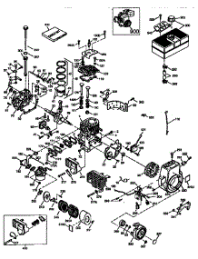 Engine143.988001 parts for Craftsman Lawn & Garden Engine 143988001 from AppliancePartsPros.com